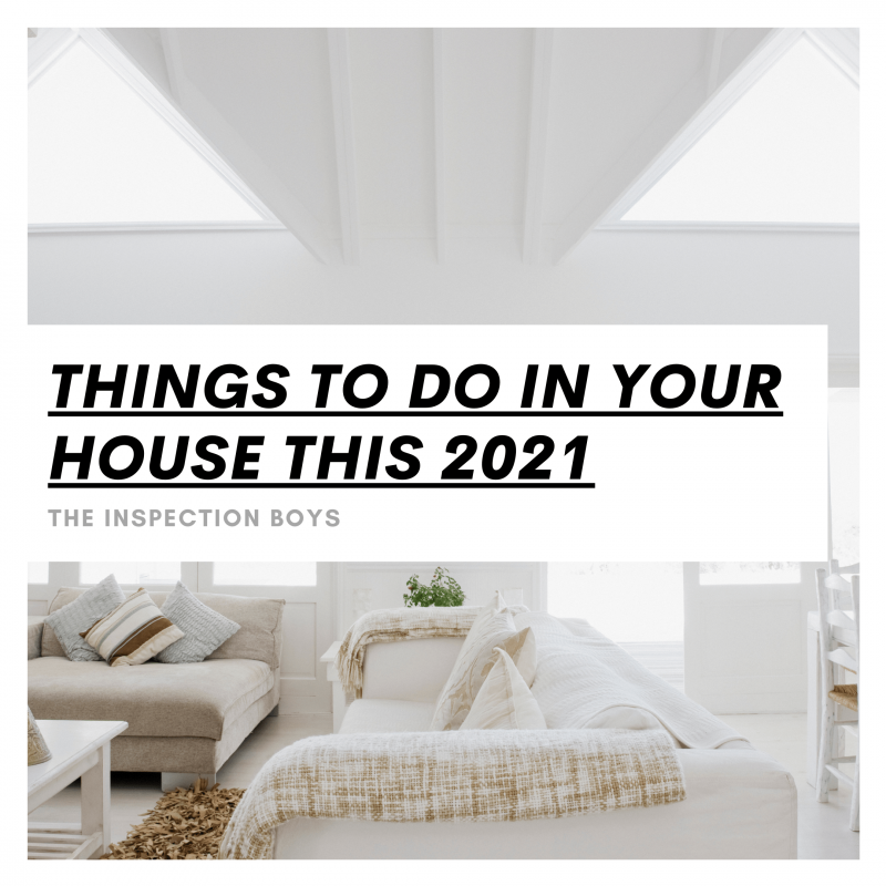 Things to do in your house this 2021