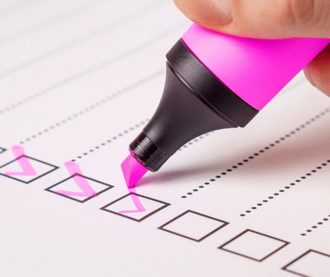 Create a checklist