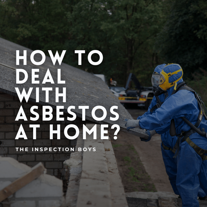 How to deal with asbestos at home?