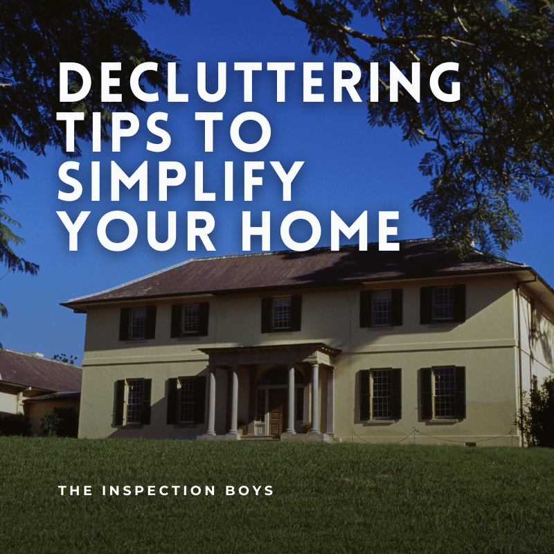 Decluttering tips to simplify your home.