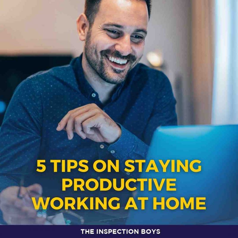 5 tips on staying productive working at home