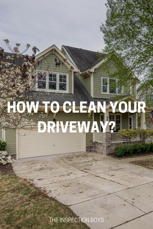 How to clean your driveway?
