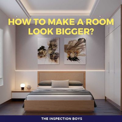 how to make a room look bigger?