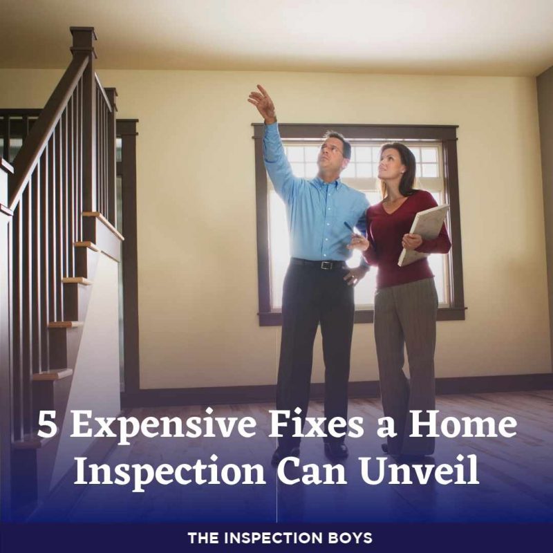 Five Expensive Fixes a Home Inspection Can Unveil